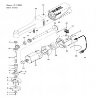 Proxxon 28547 Long Neck Angle Grinder LHW Spare Parts
